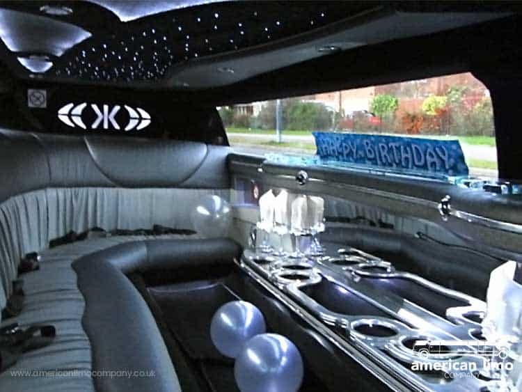 Chrysler Limousine Hire Inside